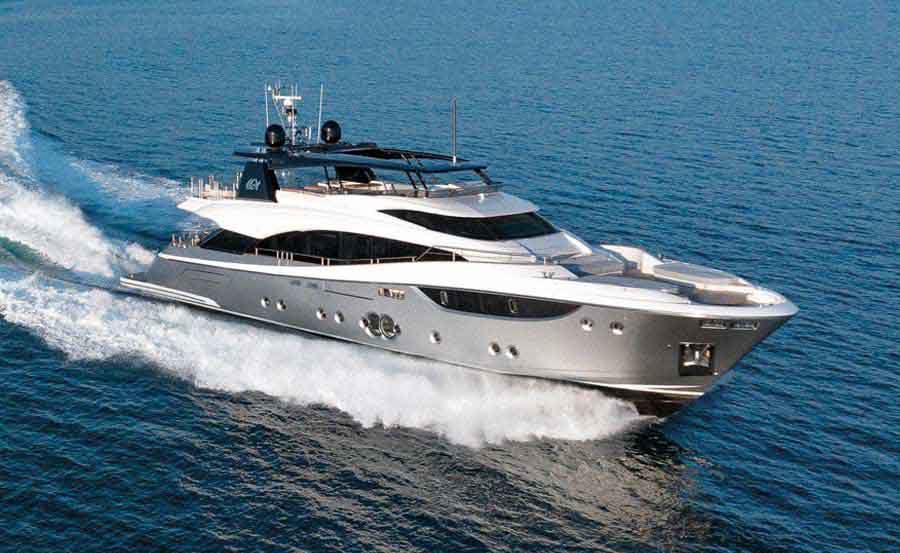 Luxury superyacht Sirenuse for hire on Sydney Harbour, up to 36 guests